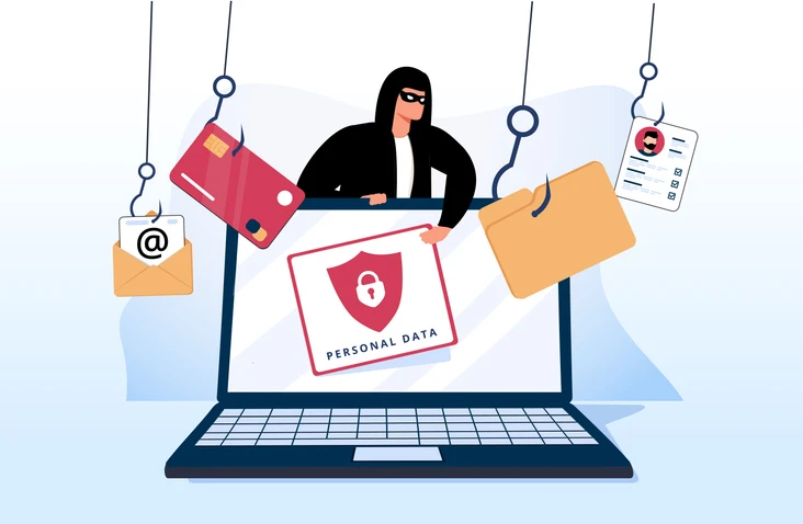 phishing scam alert infographic